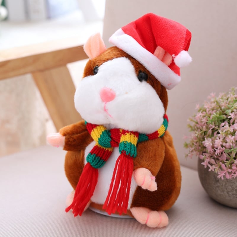 (🎄EARLY CHRISTMAS SALE - 50% OFF) 🎁Talking Hamster Plush Toy -🚚Buy 2 Get Free Shipping