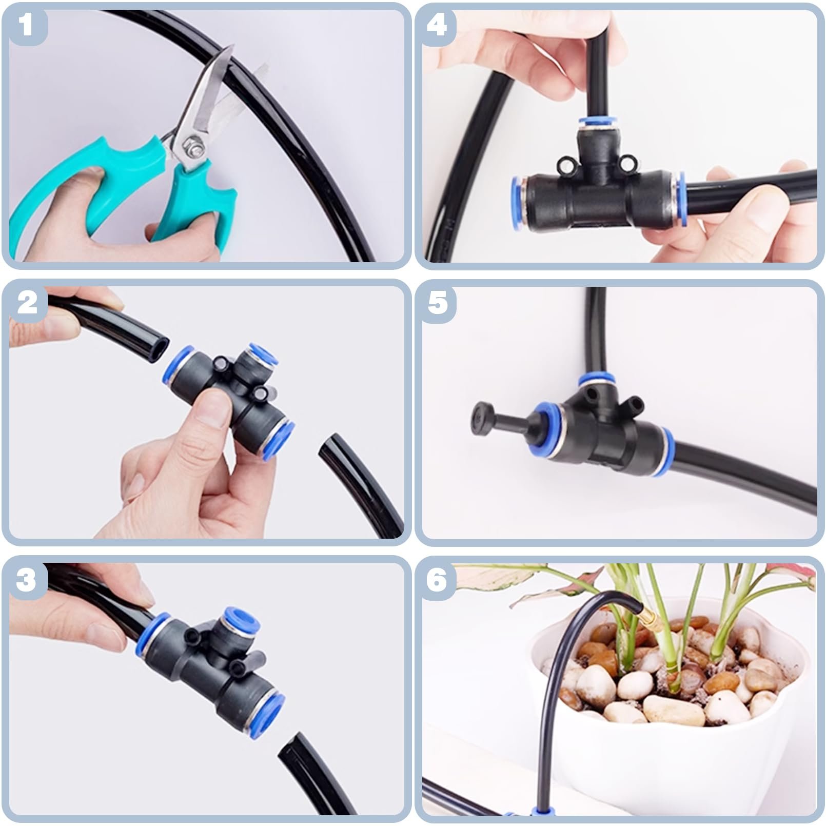 🎁TikTok Last Day Sale - 70% OFF🎉360° Curved Garden Automatic Irrigation System