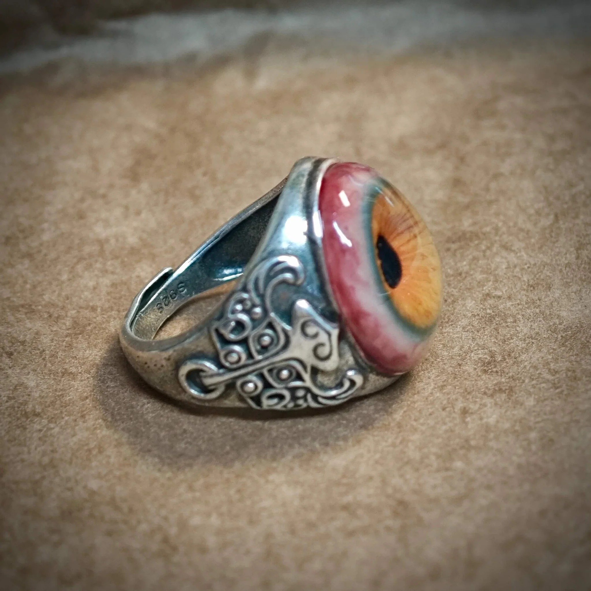 🔥LAST DAY 50% OFF - 👁 Eye of the Curtain Ring