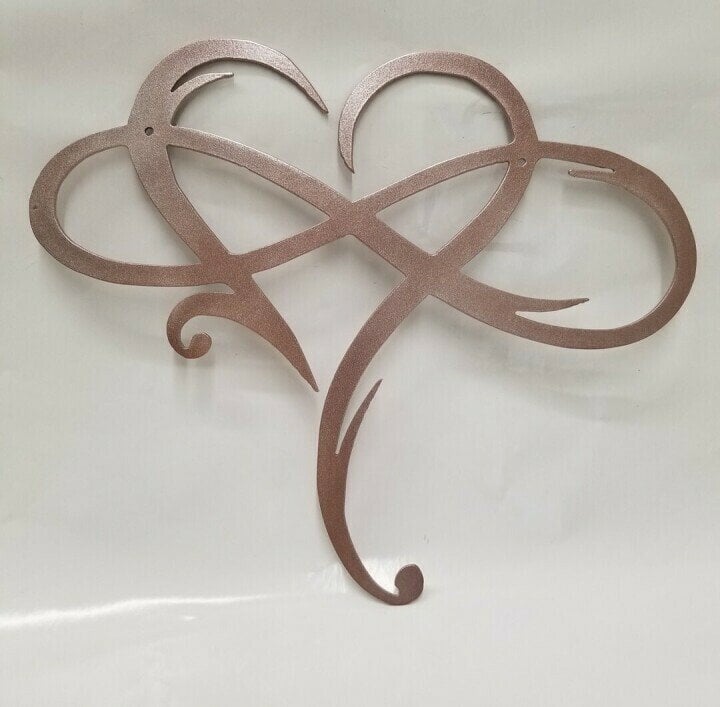 🔥LAST DAY  49% OFF 🔥 Infinity heart - Steel wall decor Metal Wall art