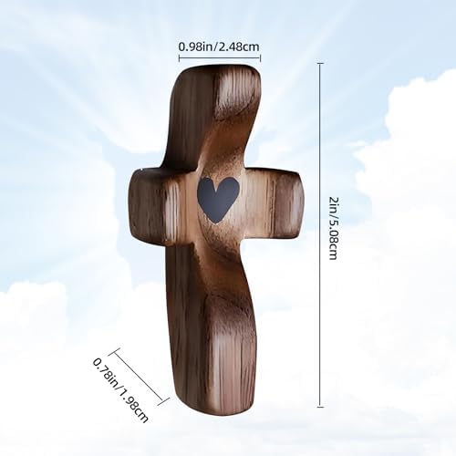 ✝️100% Handmade Wooden Cross My Heart(𝐂𝐡𝐚𝐝 𝐒𝐦𝐢𝐭𝐡 𝐇𝐚𝐧𝐝𝐦𝐚𝐝𝐞®)