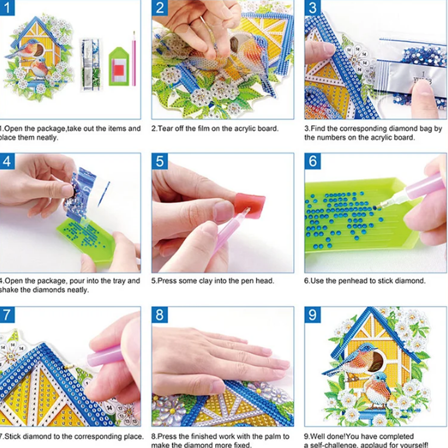 🎁TikTok Last Day Sale - 70% OFF🎉2026 DIY Diamond Painting Desk Calendar