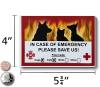 Pet Guardian Emergency Sticker 🐾🚪 – Customize & Protect Your Pets in Emergencies 🐶🐱