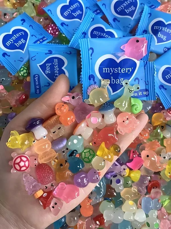 💥LAST DAY SALE 50% OFF💥Mini Luminous Resin Animal Bag⚡BUY 4 GET 1 FREE
