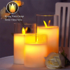 🔥Last Day Promotion 48% OFF-🎁-Flickering Flameless Candles with Glass Holder