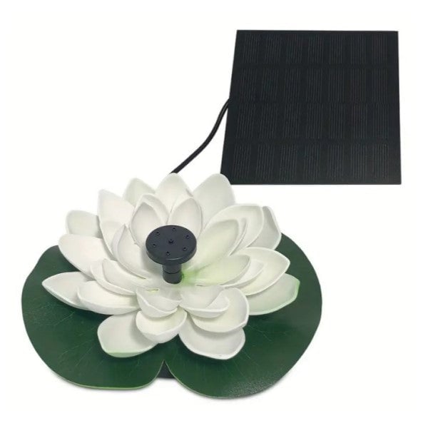 Tiktok Summer Sale🎉Lotus Shaped Solar Fountain Pond Decorative