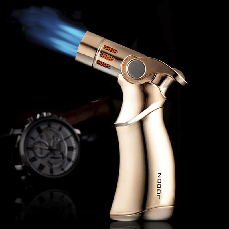 🔥(Limited Time Promotion - 49% OFF) Windproof Straight Torch Blue Flame Lighter - With Gift Box