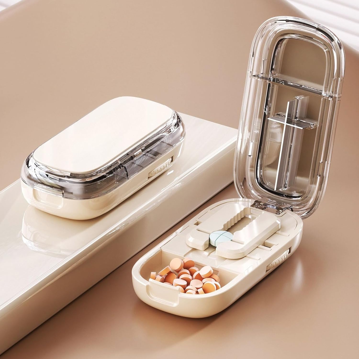🏆Flash Sale⚡ 50K+ SOLD! Adjustable Pill Cutter Splitter