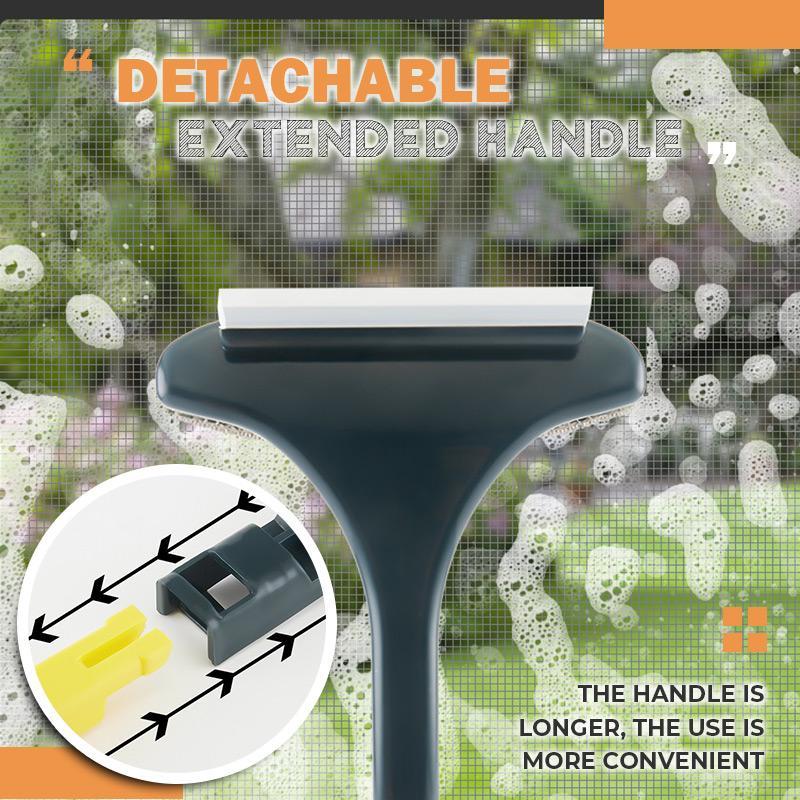 (🎉New Year Promotions--48%OFF)2 in 1 Glass and Screen Window Brush(Buy 2 SAVE $8)
