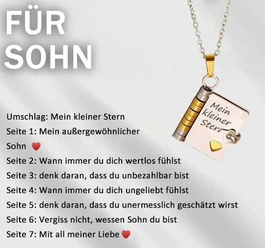 🔥Kaufe 2 Erhalte 1💗Stern-Anhänger im Buchformat