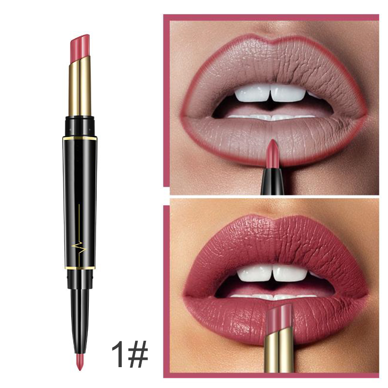(🎄2022 Christmas Hot Sale- 49% OFF)16 Color Lipstick + Lip liner Combo - Lips Go Full and Defined🎁Buy 4 Get Extra 25% OFF