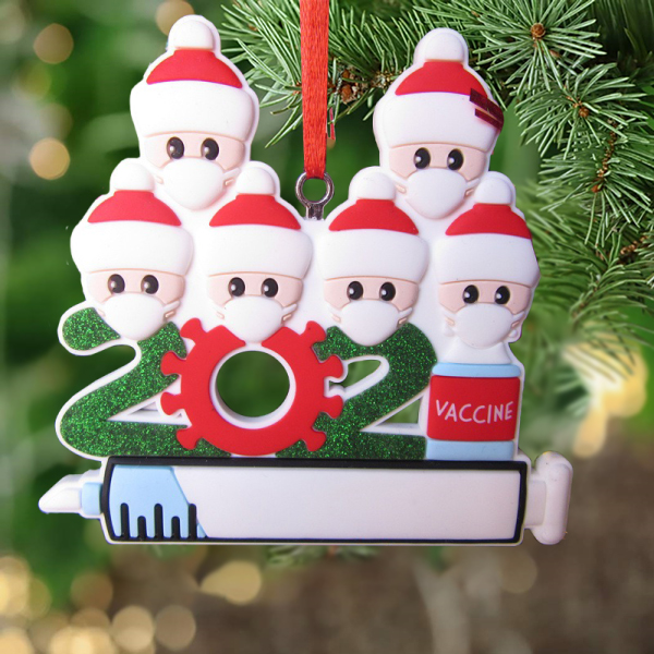 (🎅Early Xmas Sale - Save 50% OFF) 2021 Dated Christmas Ornament, Buy 4 Free Shipping