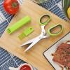 Christmas Hot Sale 48% OFF - 5 Blade Kitchen Salad Scissors - BUY 3 GET 1 FREE NOW