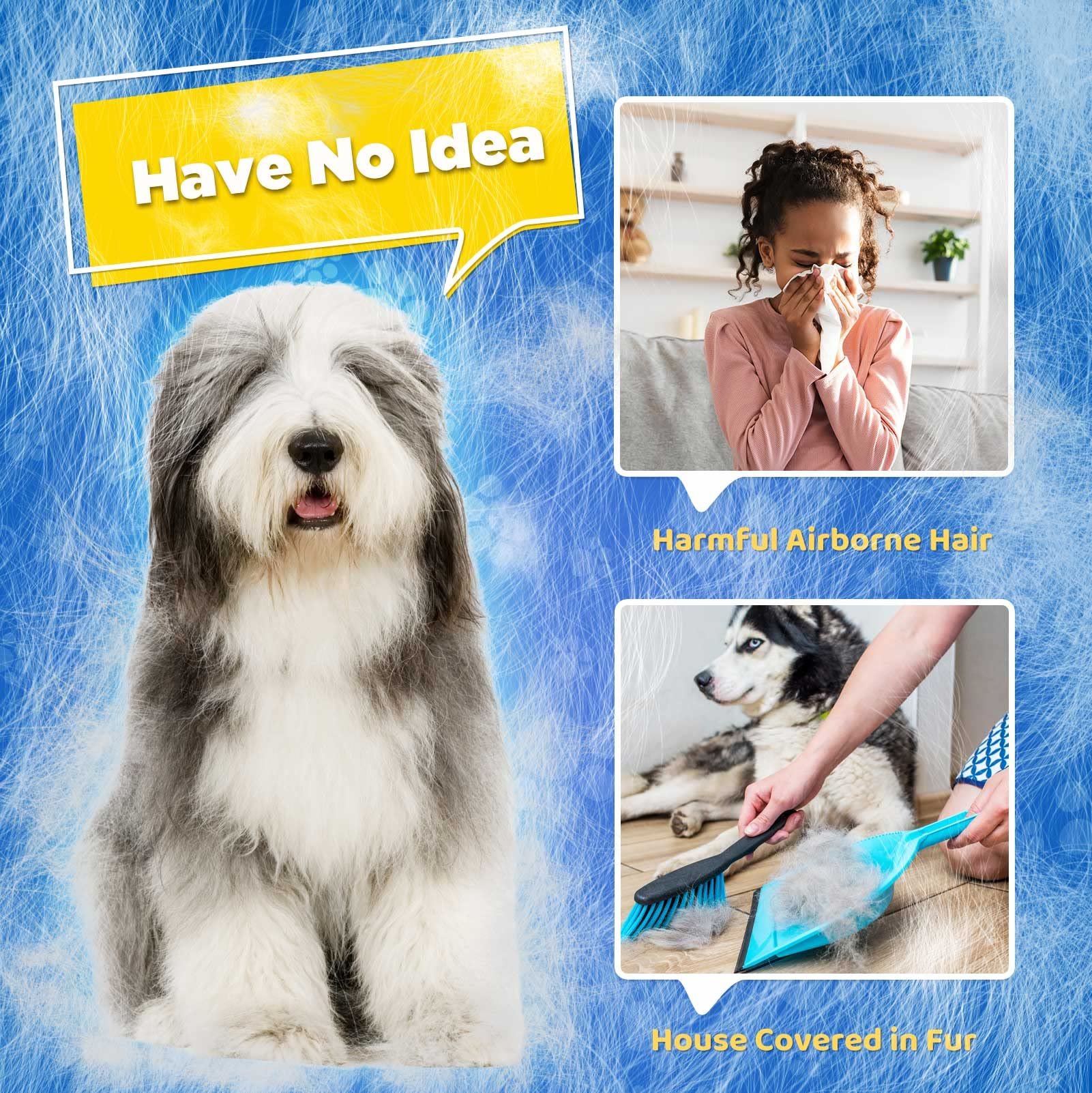(🎄2022 Christmas Hot Sale- 49% OFF) Pet Grooming Deshedding Gloves