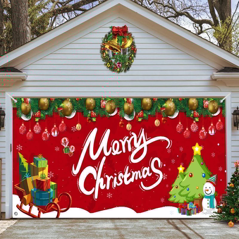 Last Day Sale 49% OFF - Christmas 2023 Garage Door Decoration
