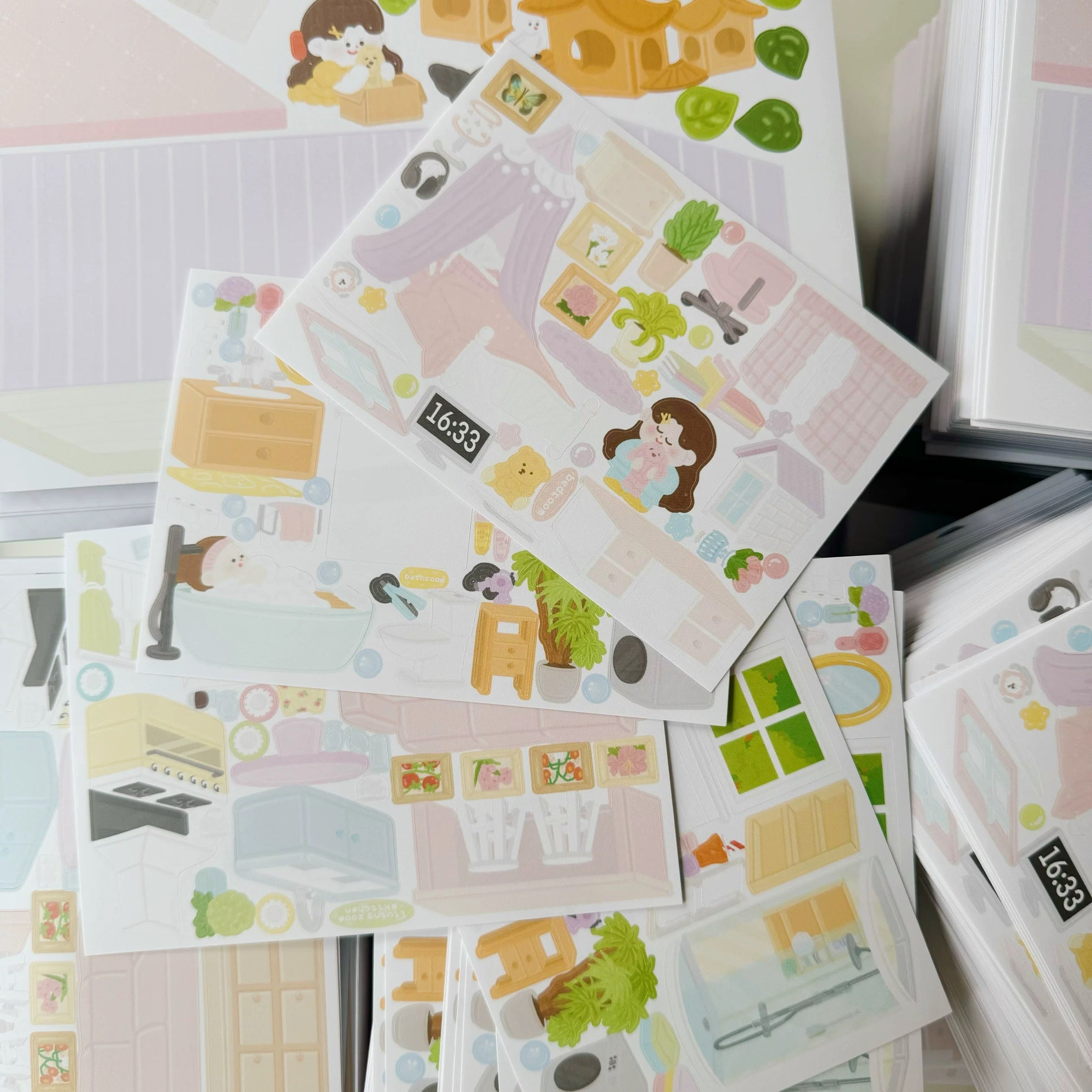 Sticker Scene: Make your Own Dream House