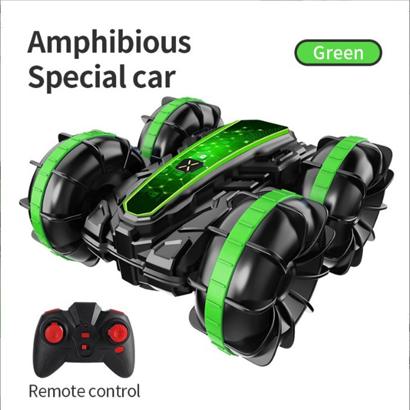 Double Sided Stunt Remote Control Amphibious Amphibious Vehicle