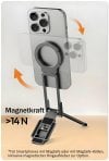 🔥Heißer Verkauf 49% Rabatt🔥Mini-Stativ mit starker Magnetbefestigung