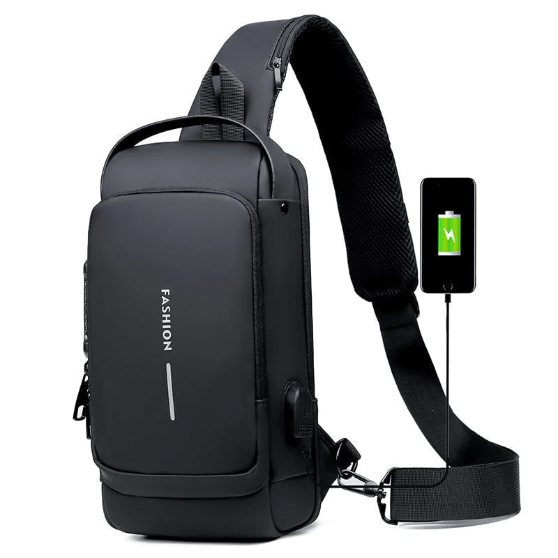 💥LAST DAY SALE 70% OFF💥USB Charging Sport Sling Anti-theft Shoulder Bag⚡BUY 2 FREE SHIPPING