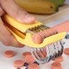 (🎄Christmas Hot Sale🔥🔥)Stainless Steel Banana slicer(🔥BUY MORE SAVE MROE)