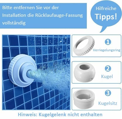 🔥Letzter Tag 49% Rabatt💦Fluoreszierender Doppelkopf-Poolbrunnen