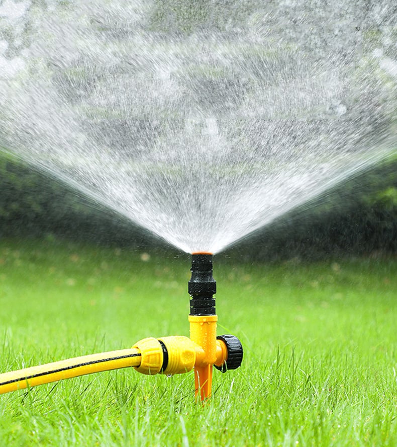 ⚡Spring Promotion- SAVE 48% OFF🍀360° Rotation Auto Irrigation System Garden Lawn Sprinkler Patio,Coverage Diameter 65ft
