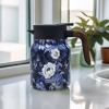 Vintage Floral Pattern Tea Thermos – Built-In Infuser