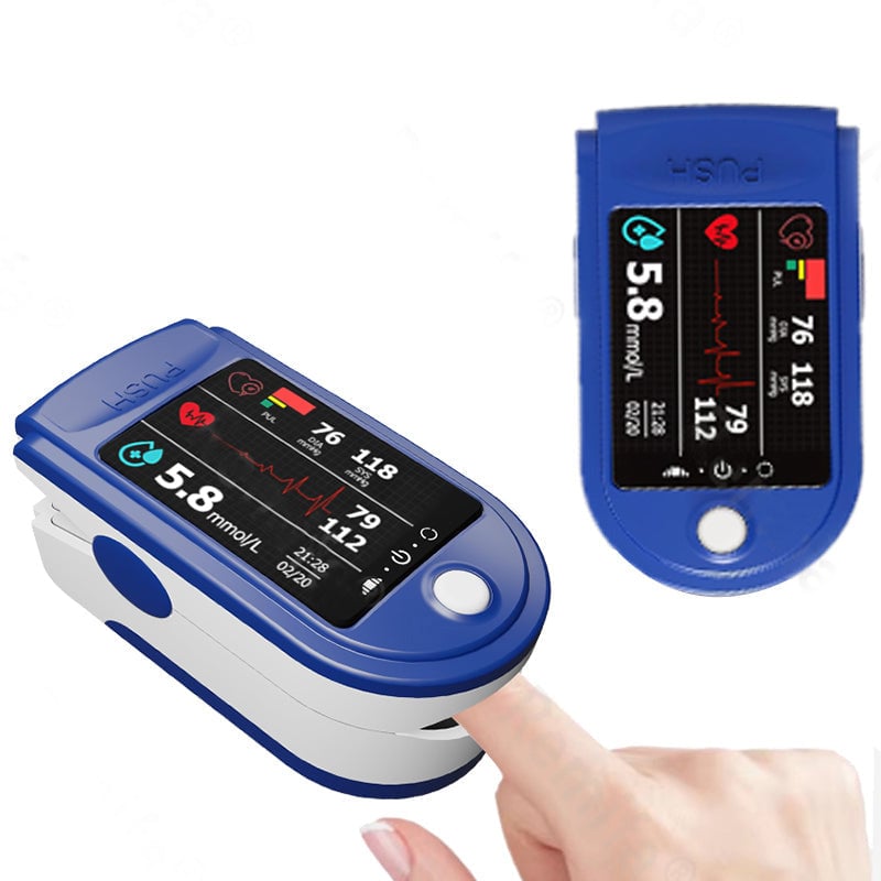 Advanced Non-Invasive GlucoseMonitor-99.9% Accuracy + Exclusive Gift ✅TGA Approved