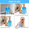 Dog Paw Cleaner, Washer, Buddy Muddy Pet Foot Cleaner for Small Medium Large Breed Dogs/Cats (with 3 absorbent towel)