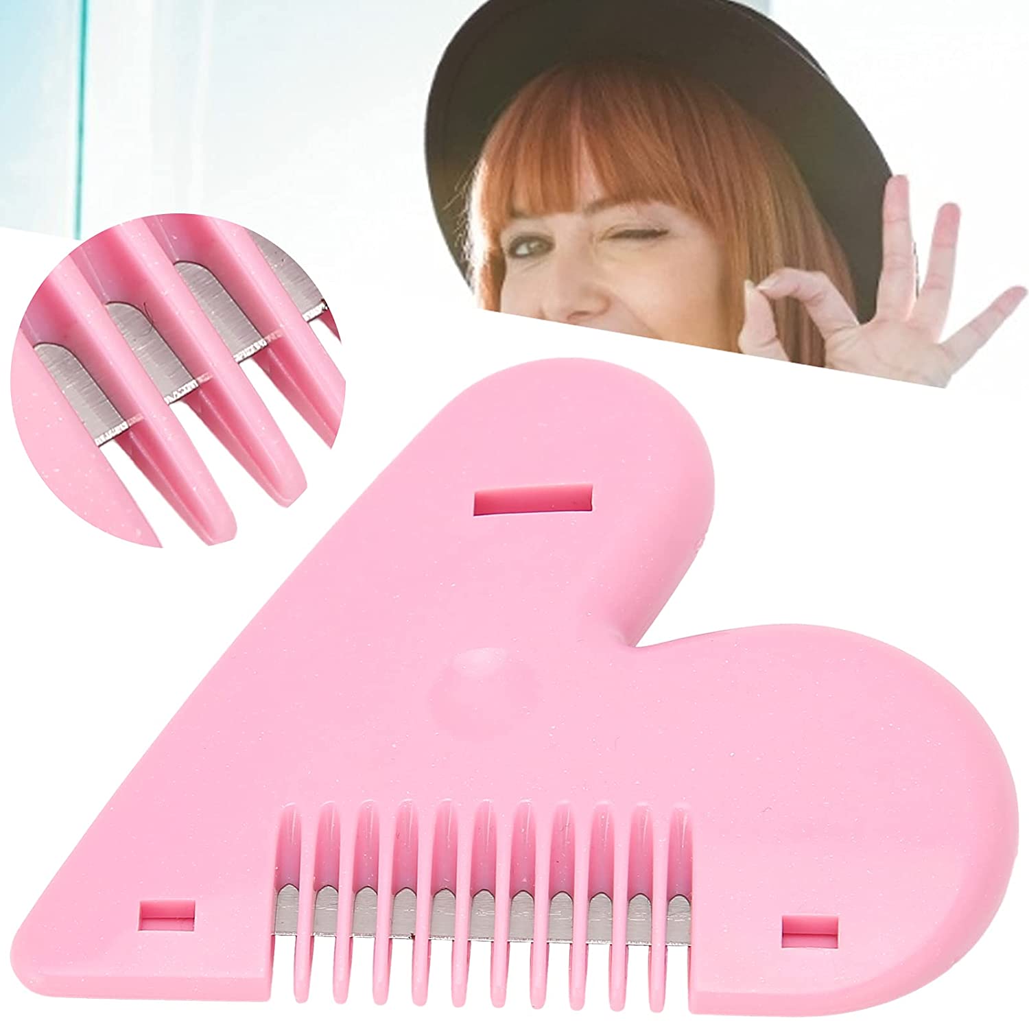 (🎄Christmas Promotion--48%OFF)Cute Manual Hair Cutting Comb(Buy 4 get Free shipping)