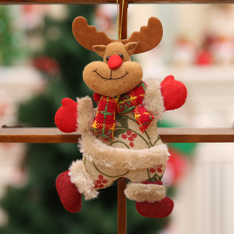 (🌲Early Christmas Sale- SAVE 48% OFF)Christmas Hanging Plush Ornaments Set of 4(buy 2 get 1 free NOW)