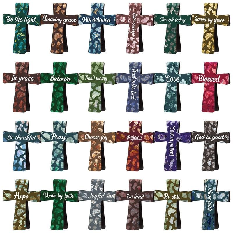 🔥Last Day 50% OFF - 📖Magnetic Cross Bookmarks Gifts for Bible Study, Readers, Teachers, Students