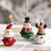 Iron Bell Painted Pendant Christmas Tree Decorations, Buy 3 Save 10%