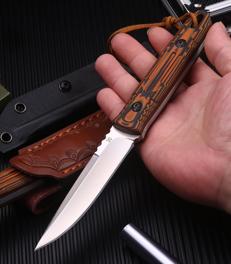 Rustic Hunter Knife(𝐉𝐚𝐤𝐞 𝐌𝐨𝐧𝐫𝐨𝐞 𝐇𝐚𝐧𝐝𝐦𝐚𝐝𝐞®)
