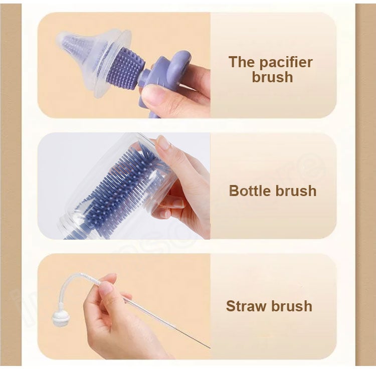 🎁Christmas Deals-49% OFF🎄Food-grade Baby Bottle Cleaning Brush-BUY 2 FREE SHIPPING