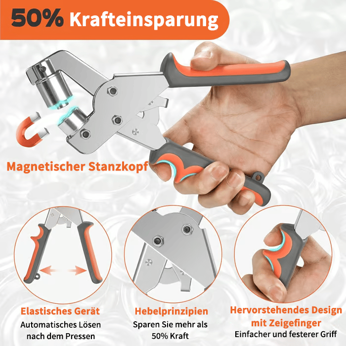 🔥LETZTER TAG 49 % RABATT🔥Professionelles Ösen-Set