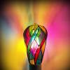 Handmade Stained Glass Light Bulbs