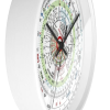 Flight instrument clock