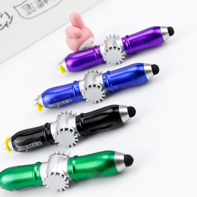 (🔥Summer Hot Sale - Save 50% OFF) Multifunctional LED Gyro Rotating Pen - BUY 3 GET 2 FREE