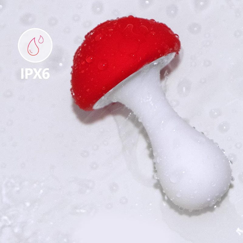 Mushroom Clitoral Sucking Stimulation Vibrator With Luminous Dust Cover