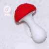 Mushroom Clitoral Sucking Stimulation Vibrator With Luminous Dust Cover