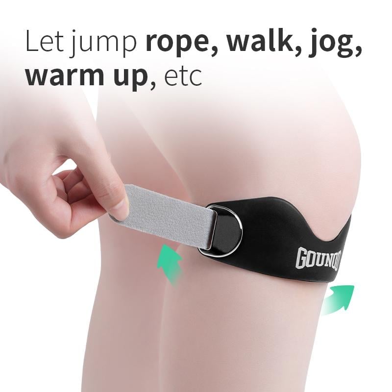Silicone Patella Knee Strap for Knee Pain Relief