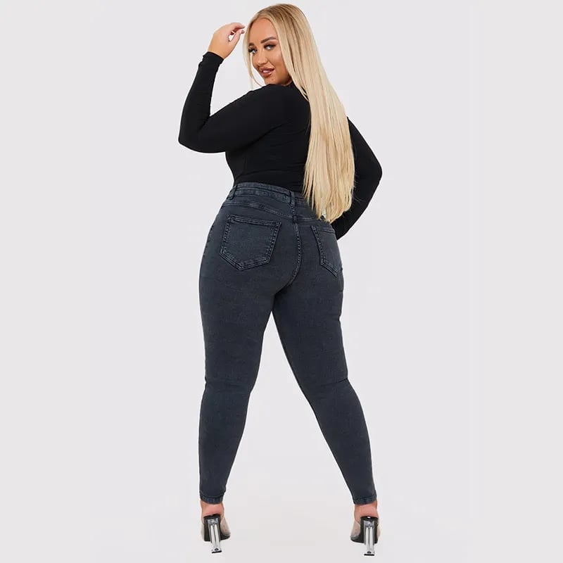 🔥Heißer Verkauf  49% Rabat🏆Bauchkontrollierende Po-Lifting-bequeme Vintage-Jeans