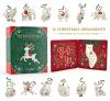 🎁TikTok Last Day Sale - 70% OFF💞🎄12 Days of Enchanted Forest Ornaments Advent Calendar