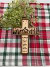 🎄Nativity Cross Scripture Christmas Ornament