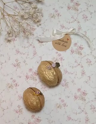 🔥Letzter Tag 49% RABATT🐰🧸Handmade crochet animal in walnut shell