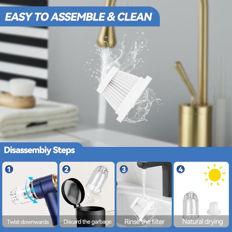 🔥Last Day Promotion 50% OFF🔥2-in-1 Handheld Cordless Home Vacuum Cleaner Car Cordless Vacuum Cleaner