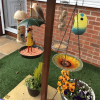 🌈Hot Sale 70% Off🎁Hanging Umbrella Girl Bird Feeder Garden Decor☂️