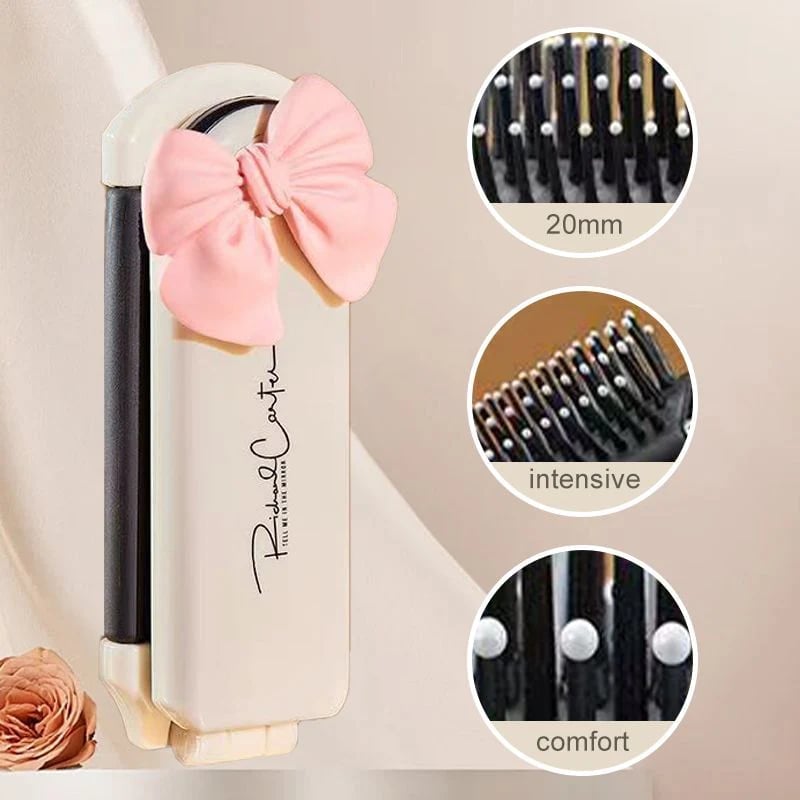 🍂TikTok Fall Mega Sale - 70% OFF🎉Portable Mini Air Cushion Comb with Removable Mirror