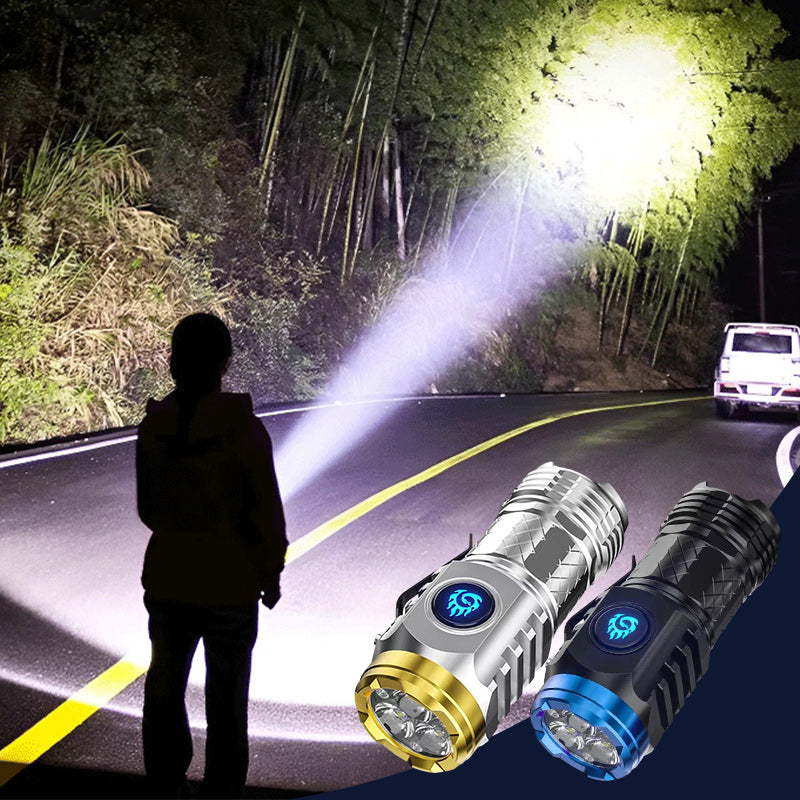 🔥2024 New HOT SALE Three-eyed monster mini flashlight